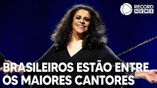 Brasileiros estão entre os 200 maiores cantores do mundo [upl. by Amehr]