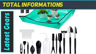 Melphoe 25Pcs Mini Garden Hand Tools Set  The Ultimate Indoor Plant Kit [upl. by Hareema]