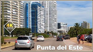 4K DRIVE Punta del ESTE 2022 Uruguay UY 4k video GoProHero 9 [upl. by Clarke]