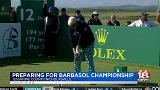 Preparing For Barbasol Championship [upl. by Drofyar111]