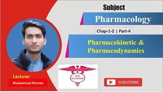 Pharmacokinetics amp Pharmacodynamics  Chap12  Part4  Pharmacology1  BSN and Paramedics [upl. by Dolloff]