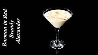 cómo hacer el clásico cocktail BRANDY ALEXANDER [upl. by Nita]