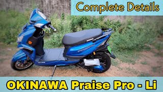 Okinawa Praise Pro Tamil Review  Electric Scooter Tamil [upl. by Lindie]