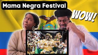 Ecuadors Black Momma Festival Mama Negra 2022 [upl. by Ecnarf]