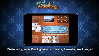 Aces Cribbage for iPhone Android and BlackBerry [upl. by Josi510]