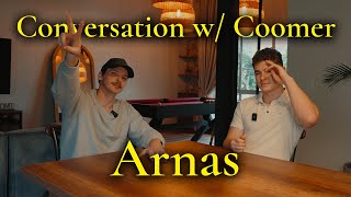 Conversation w Coomer Ep 18  Arnas Gintalas [upl. by Shuma1]