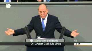 Gregor Gysi DIE LINKE »Unter Kohl war die Marktwirtschaft noch sozialer als heute« [upl. by Cire10]