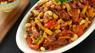 রেস্টুরেন্ট থেকেও অনেক মজার ক্যাশুনাট সালাদ  Cashew nut Salad  Restaurant style Chicken Cashew nut [upl. by Ennayk]