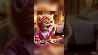 cat girl makeup story😻 keşfet keşfetbeniöneçıkar cat shortsvideo catlover youtubeshorts funny [upl. by Dulcie184]