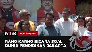 Rano Karno Terima Kunjungan Alumni SMA 3 Jakarta  Kabar Pilkada tvOne [upl. by Manella]