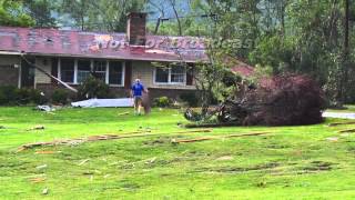 072714 Speedwell TN Tornado Damage [upl. by Otaner]