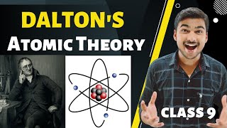 Class 9 Daltons Atomic Theory  Science Chapter 3  Daltons Atomic Theory in Hindi [upl. by Neelyar99]