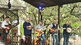 Ricky Skaggs and Kentucky Thunder quotRank Strangerquot at Luckenbach Bluegrass Festival April 23 2022 [upl. by Stormi787]