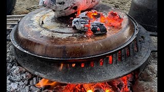 KAMPTA LAHMACUN TARİFİ 👍NASIL YAPILIR 🏕️ DOĞADA YEMEK 👌 EASY CAMP MEALS▶️ ÇADIR KAMPI shorts [upl. by Hotchkiss]