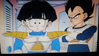 VegetaCrilin Gohan e le tute da combattimento dei Sayan [upl. by Anilas]