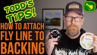 How to Attach Your Fly Line to your Backing [upl. by Ennej359]