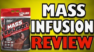 Mass Infusion By Nutrex Weight Gainer Review [upl. by Naivaf687]