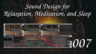 Sound Design for Relaxation Meditation and Sleep 007  Making a Relaxing Rain Sound in VCV Rack [upl. by Madea]