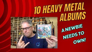 10 Heavy Metal Albums a Newbie Needs to Own [upl. by Addiego207]