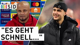 Vor CLTopspiel gegen PSG Kompany gibt PavlovicUpdate  SID [upl. by Lleroj]