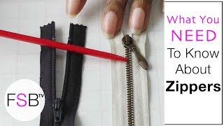 Identifying Different Zippers [upl. by Simonette]