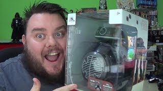 BB9E Star Wars Last Jedi Interactive Talking Droid Toy Unboxing Disney Store Exclusive Review [upl. by Nosemyaj]