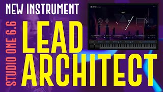 Studio One 66  New Instrument  Lead Architect [upl. by Nauqed]