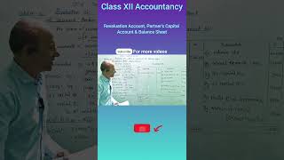 Revaluation Ac Partners Capital Ac amp Balance Sheet  Class XII  202425  CBSE  accountancy [upl. by Ansev478]