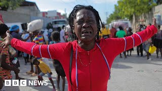 PortauPrince Haitis capital city taken hostage by brutal gangs  BBC News [upl. by Ynamrej]