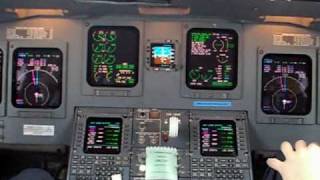 Lufthansa CityLine CRJ700 Cockpit Video DUSMXPDUS Part 18 [upl. by Wearing]