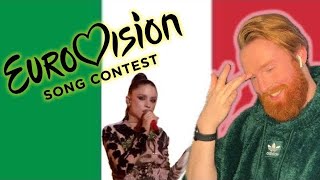 ITALY  Musician reacts to Eurovision 2024 [upl. by Januarius]