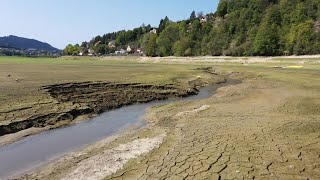 Sécheresse à VillersleLac Doubs  un paysage de désolation [upl. by Koziarz292]