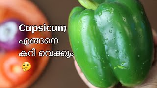 ഇതുപോലൊരു വിഭവം ട്രൈ ചെയ്തു നോക്കൂ ചപ്പാത്തിക്കും പൂരിക്കും പറ്റിയ കറി curry for chapatiCapsicum [upl. by Harlen]