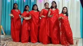 ningilona oka thare velisene telugu Christian Christmas song performed by BCF kids 😊🙌 [upl. by Leasa665]