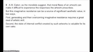 Art and Ethics 4  Variabilism [upl. by Ecirtnom100]