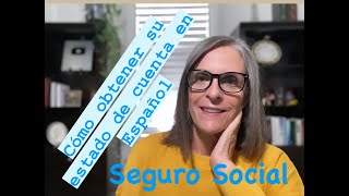 Su estimado de beneficios del Seguro Social en Español [upl. by Fisoi]