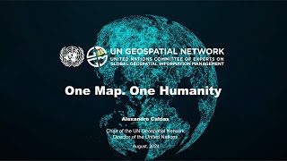 Forum on IGIM  UN Geospatial Network One Map Launch [upl. by Nylcoj]