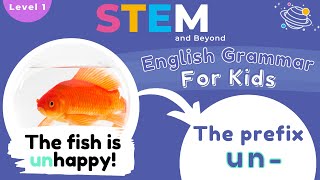 Grammar for Kids  Prefixes  STEM Home Learning [upl. by Lleira811]