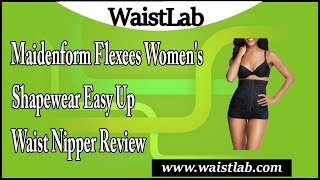 Maidenform Flexees Womens Shapewear Easy Up Waist Nipper Review [upl. by Anassor]