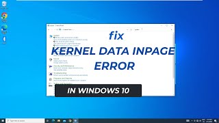 Fix Kernel Data Inpage ERROR In Windows 1011  2023 [upl. by Boykins122]