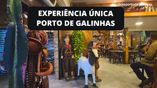 RESTAURANTE TEMÁTICO EM PORTO DE GALINHAS [upl. by Veal]