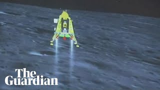 Indias Chandrayaan3 makes historic moon landing [upl. by Hilaire]