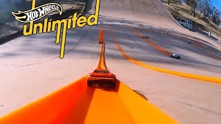 EPIC MEGA RAMP TRACK  Hot Wheels Unlimited  HotWheels [upl. by Snapp]