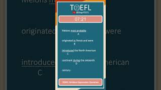 TOEFL Grammar Practice 275  Written Expression Questions Prepositions [upl. by Eizdnil]