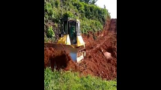 Unexpected This Bulldozer Conquered Steep Slopes to Build a New Road [upl. by Llenroc]