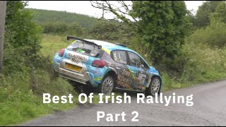 Best Of Irish Rallying 2023  Part 2  Moments  Crash Action Close Calls [upl. by Nannek429]