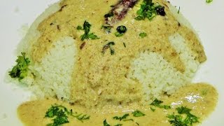 वरईचा भात नि आमटी  Varaicha Bhat Amti  Bahgar Recipe  Navratri Farali Recipes by madhurasrecipe [upl. by Neehs471]