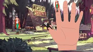 Gravity Falls Finger Family Song Nursery Rhymes For Kids Lyrics Daddy Finger [upl. by Megan232]