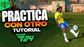 Como CAMBIAR al JUGADOR en la ARENA DE PRACTICAS en FC24 Tutorial [upl. by Ittap746]