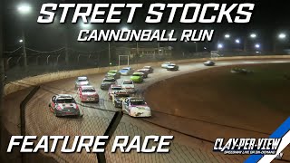 Street Stocks  Cannonball Run  Maryborough  25th May 2024  ClayPerView [upl. by Fates]